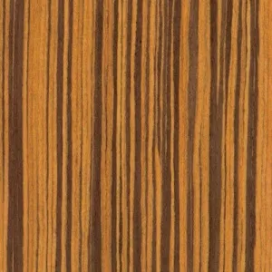 Шпон натуральный, цвет Зебрано, размер 2,5*0,63 мм, цена за 1м2