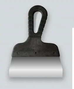 Шпательная лопатка из нерж. стали 40,60,80,100,200,250,300,450мм с пластиковой ручкой