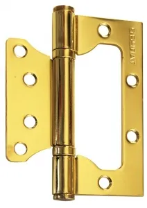 Фурнитура для межкомнатной двери Петли "Бабочки" не требующие врезки, цвет золото/хром