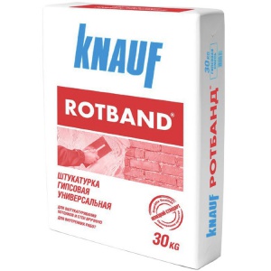 Штукатурная смесь Ротбанд Кнауф (30кг)